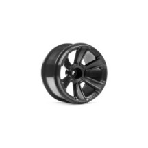 HPI Racing HPI Racing 6-Shot Mt Wheel Black-2Pcs HPI-115327