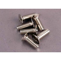 Tornillos de máquina de cabeza avellanada de 100 grados 4x12 mm Traxxas TRX2548