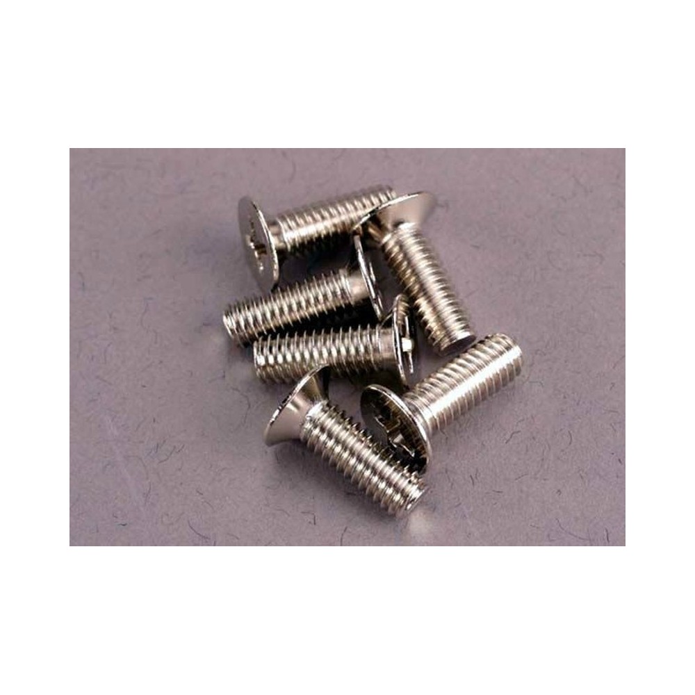 Tornillos avellanados 4x12mm 100° Traxxas Tornillos avellanados 4x12mm 100° Traxxas