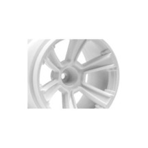 HPI Racing HPI Racing 6-Shot Mt Wheel White-2Pcs HPI-115325