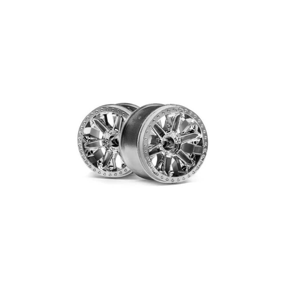 HPI Racing HPI Racing 6-Shot St Wheel Chrome-2Pcs HPI-116736 HPI Racing HPI Racing 6-Shot St Wheel Chrome-2Pcs HPI-116736