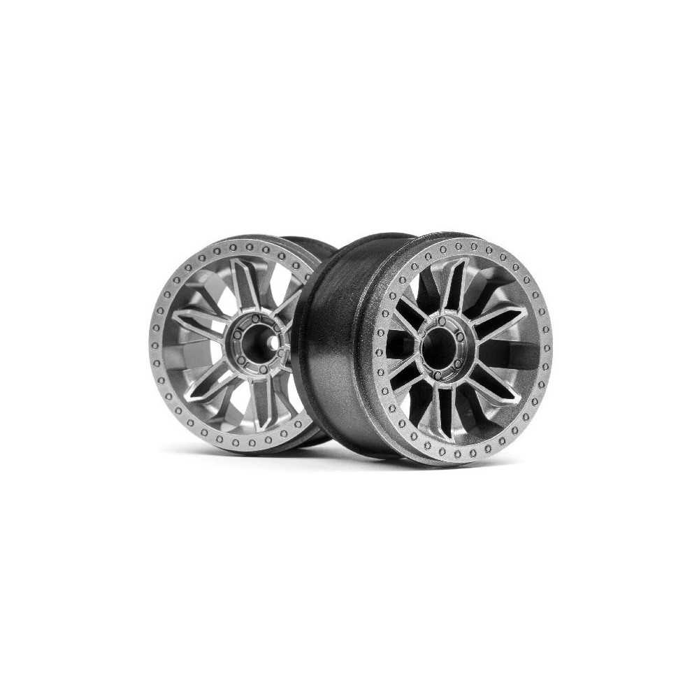 HPI Racing HPI Racing 6-SHOT ST WHEEL SILVER-2PCS HPI-120136 HPI Racing HPI Racing 6-SHOT ST WHEEL SILVER-2PCS HPI-120136