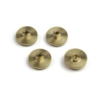 HPI Racing HPI Racing 7mm Hex Hub Weight Set +4mm Brass-4pcs HPI-161235
