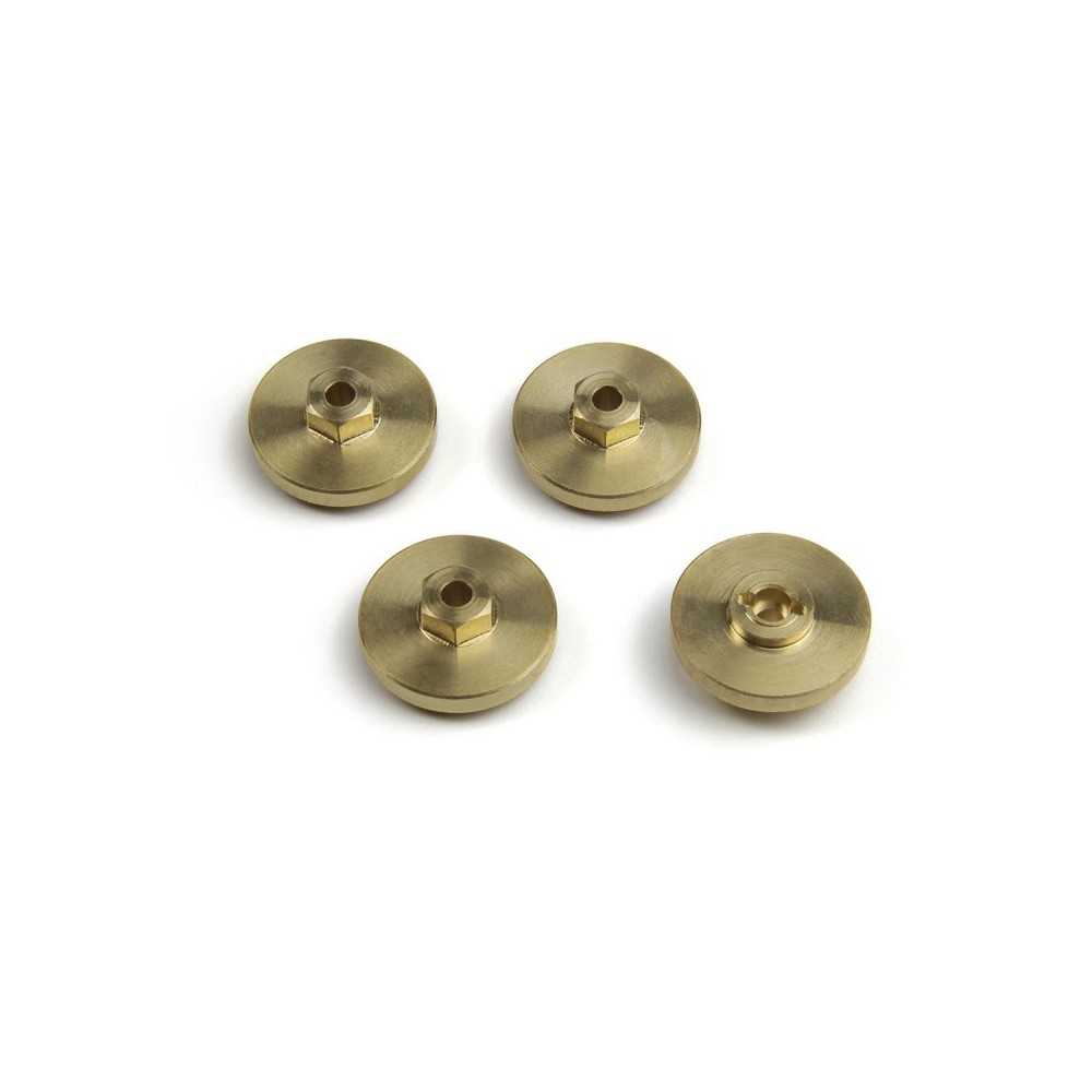 HPI Racing HPI Racing 7mm Hex Hub Weight Set +4mm Brass-4pcs HPI-161235 HPI Racing HPI Racing 7mm Hex Hub Weight Set +4mm Brass-4pcs HPI-161235