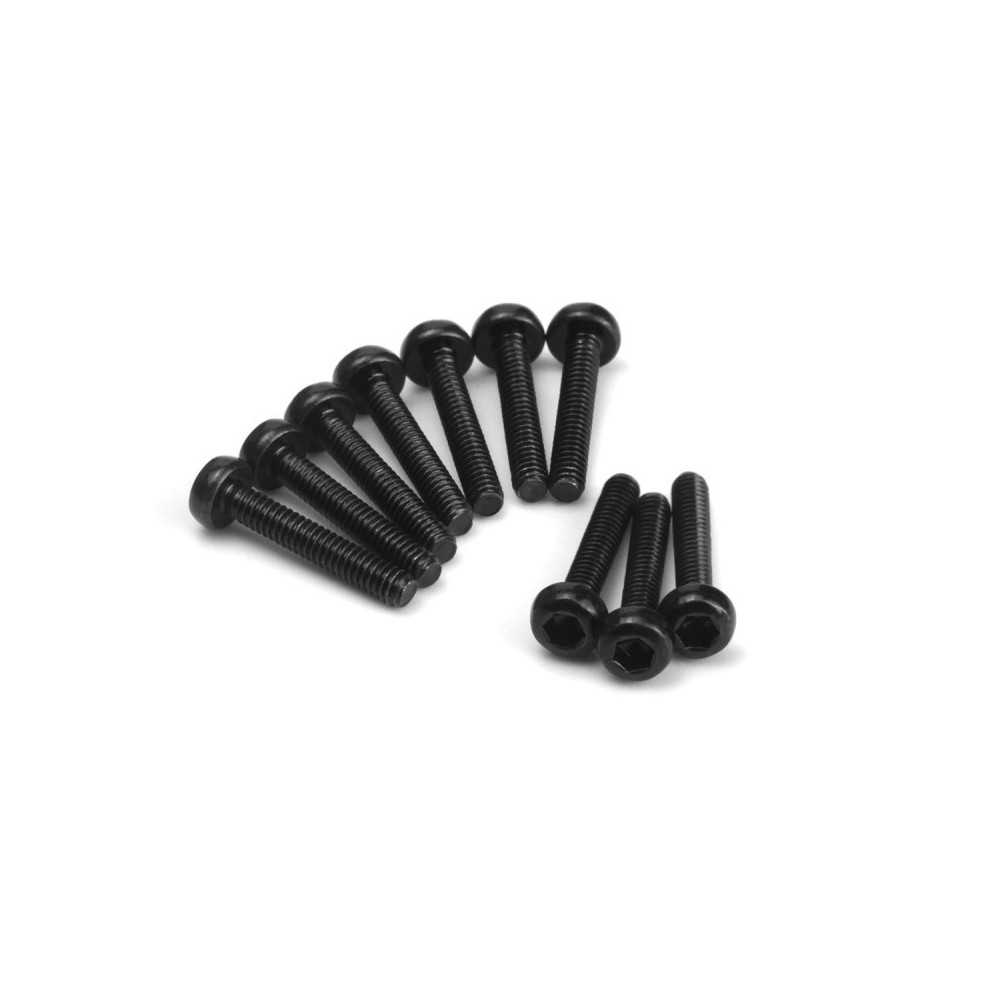 HPI Racing HPI Racing Button Head Screw M1.7x10mm Hex Socket-10pcs HPI-161179