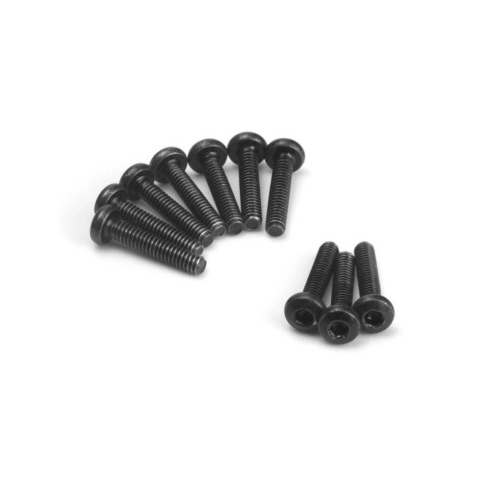 HPI Racing HPI Racing Button Head Screw M2x10mm Hex Socket-10pcs HPI-161182 HPI Racing HPI Racing Button Head Screw M2x10mm Hex Socket-10pcs HPI-161182