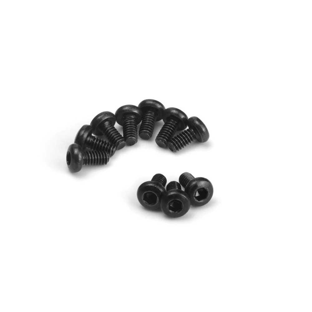 HPI Racing HPI Racing Button Head Screw M2x4mm Hex Socket-10pcs HPI-161180 HPI Racing HPI Racing Button Head Screw M2x4mm Hex Socket-10pcs HPI-161180