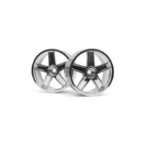 HPI Racing HPI Racing Lp29 Wheel Mf Type Chrome 3Mm Offset-2Pcs HPI-33476