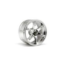 HPI Racing HPI Racing Lp32 Wheel Yokohama Avs Model T6 Chrome 2Pcs HPI-33466