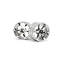 HPI Racing HPI Racing Lp35 Wheel Yokohama Avs Model T6 Chrome 2Pcs HPI-33467