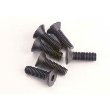 Traxxas Screws 3x10mm countersunk machine (6) (hex drive) TRX2551