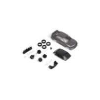 Carrocería RC 1/64 HPI Racing nano-TTR BMW M3 E30 1989 Ravaglia Dark Silver HPI-160997