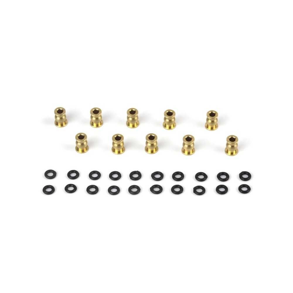 HPI Racing HPI Racing Pivot Ball 4.5x6mm Brass-10pcs HPI-161132