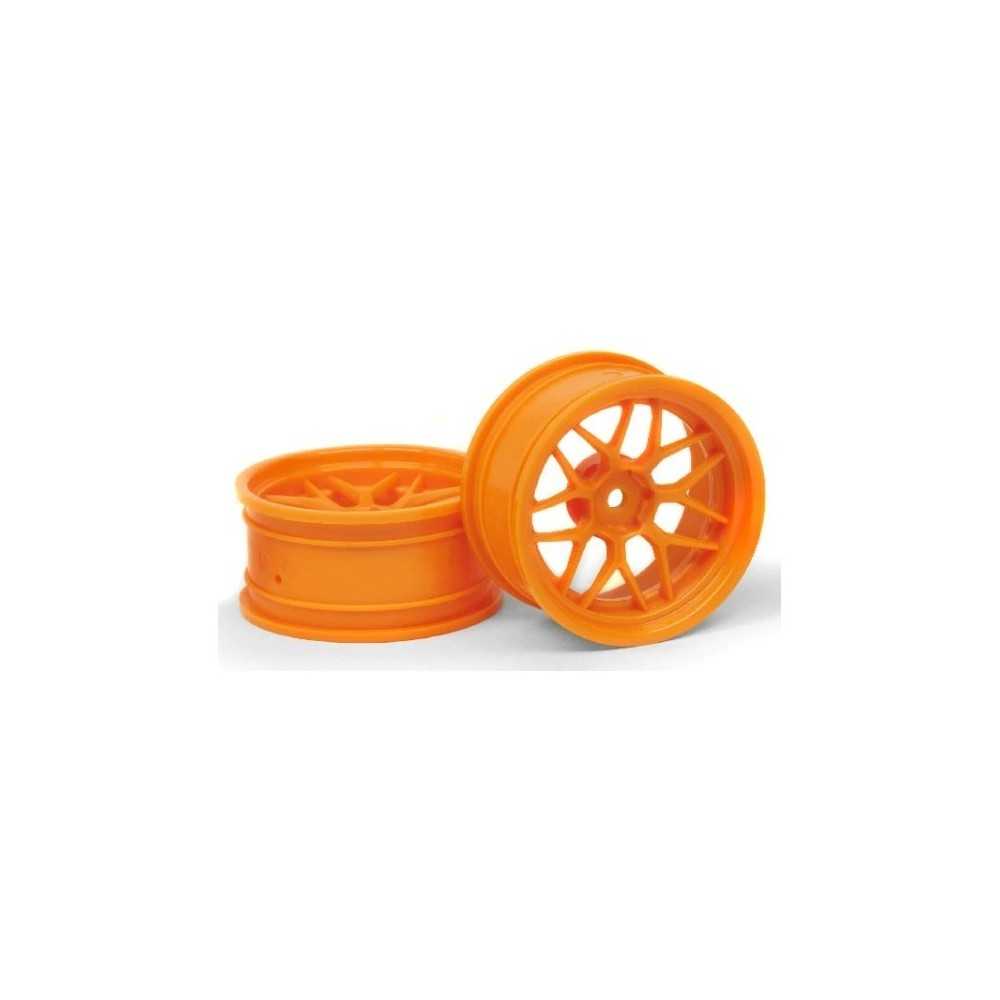 HPI Racing HPI Racing TECH 7 WHEEL ORANGE 6MM-2PCS HPI-120250 HPI Racing HPI Racing TECH 7 WHEEL ORANGE 6MM-2PCS HPI-120250