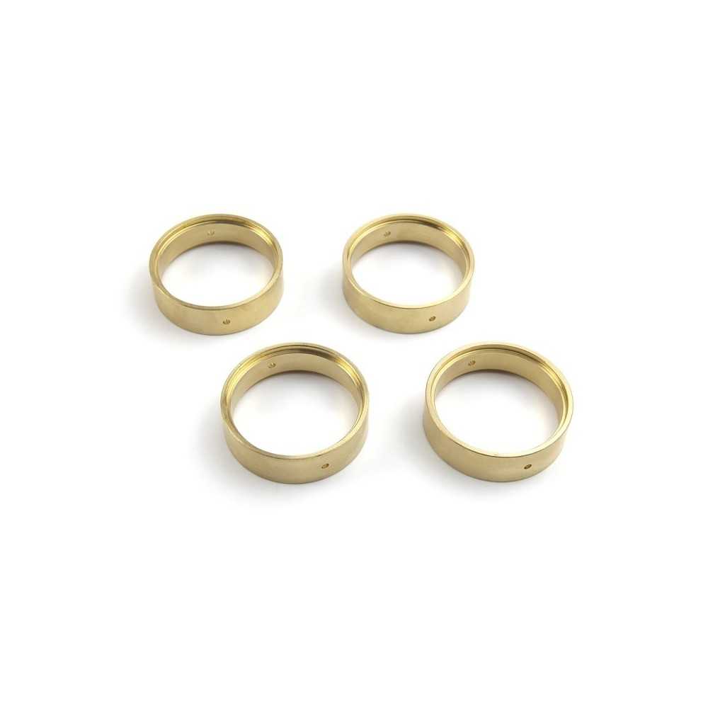 HPI Racing HPI Racing Wheel Weight Set 1.3in Brass-4pcs HPI-161236