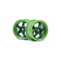 HPI Racing HPI Racing Work Meister S1 Wheel Green 26Mm 0Mm Os-2Pcs HPI-113095