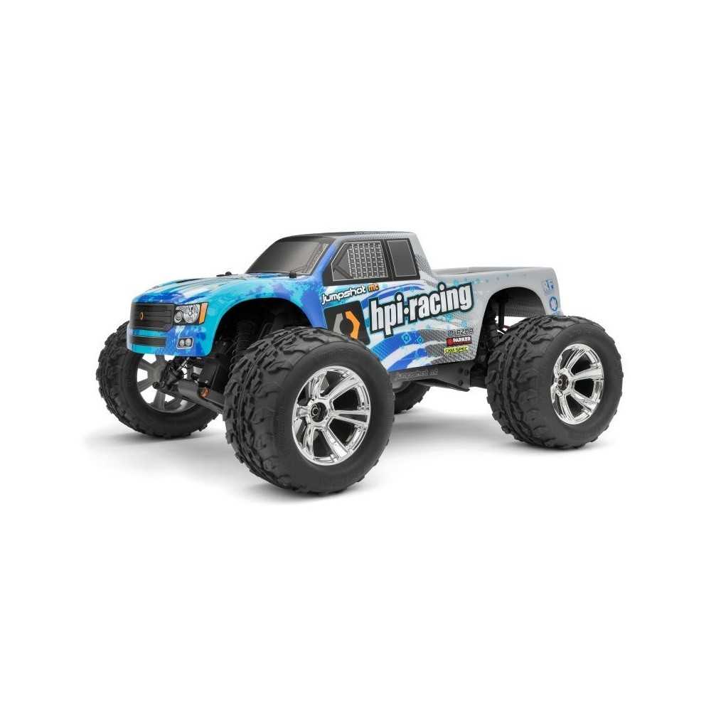 HPI Racing Jumpshot MT V2 Printed Body Blue-Silver HPI-160264