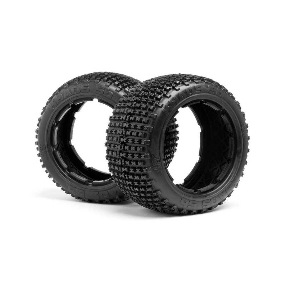 HPI Racing KHAOS TIRE White/Baja 5B Rear/2pcs HPI-67972 HPI Racing KHAOS TIRE White/Baja 5B Rear/2pcs HPI-67972