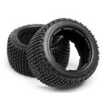 HPI Racing KHAOS TIRE White/Baja 5B Rear/2pcs HPI-67972
