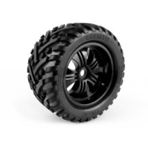 HPI Racing Mounted Goliath Tire on 3251 Tremor Black Wheel HPI-160507