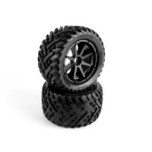 HPI Racing Mounted Goliath Tire on 3256 Blast Black Wheel HPI-160506