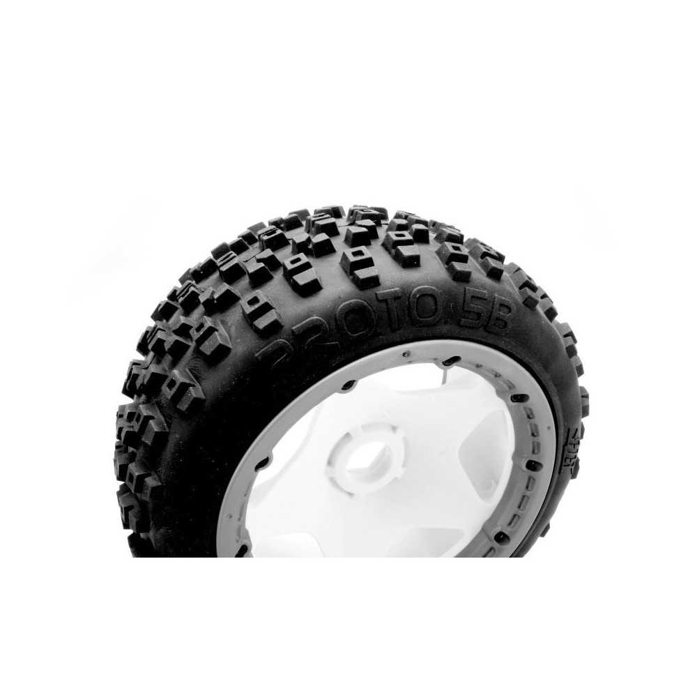 HPI Racing PROTO TIRE White/Baja 5B Rear/2pcs HPI-67969 HPI Racing PROTO TIRE White/Baja 5B Rear/2pcs HPI-67969