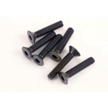Tornillos Traxxas de Conducción Hexagonal Avellanados 3x15mm TRX2553