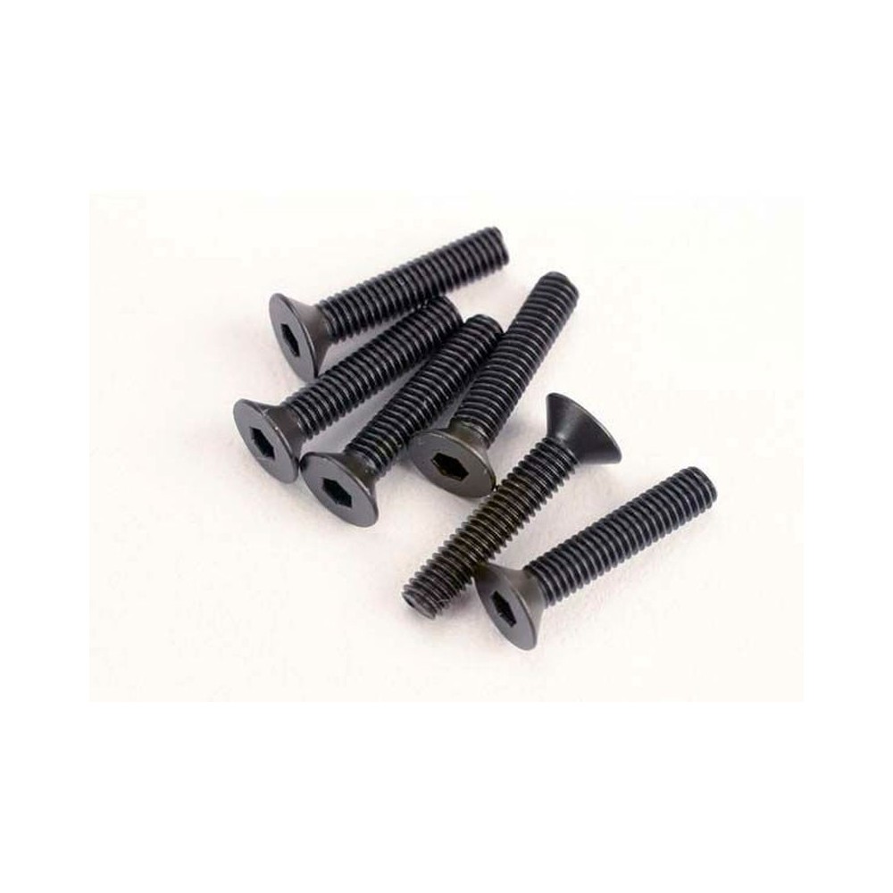 Tornillos Traxxas de Conducción Hexagonal Avellanados 3x15mm TRX2553 Tornillos Traxxas de Conducción Hexagonal Avellanados 3x15mm TRX2553