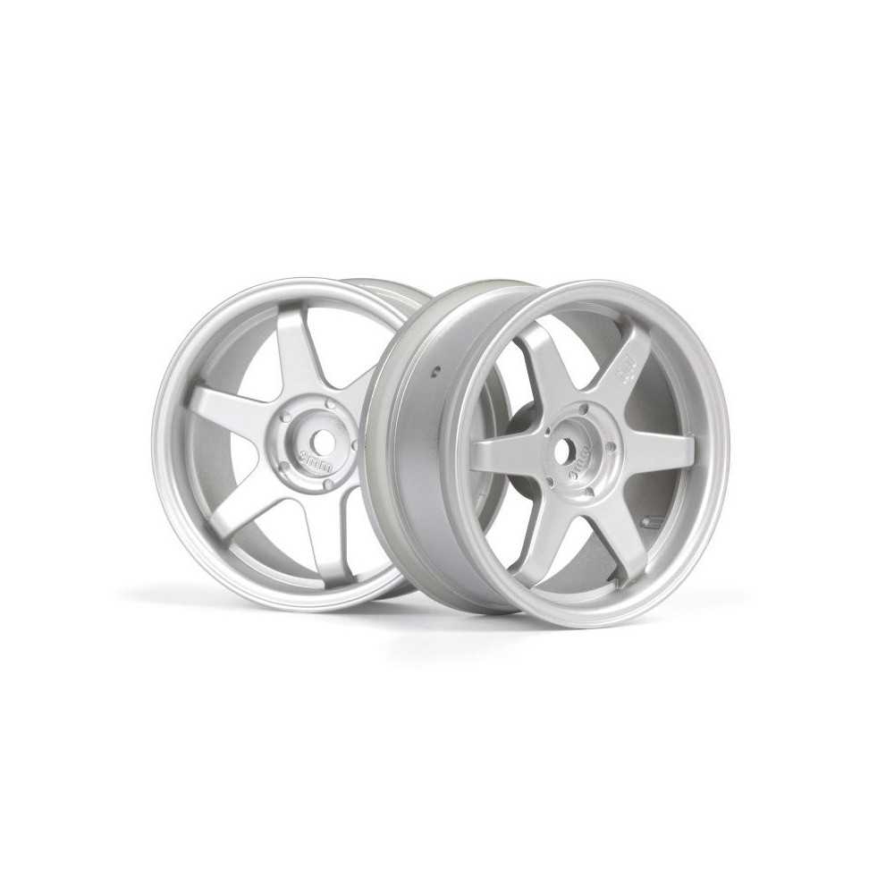 HPI Racing TE37 Wheel 26mm Matte Chrome 3mm Offset HPI-160752 HPI Racing TE37 Wheel 26mm Matte Chrome 3mm Offset HPI-160752