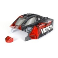 Carrocería pintada y recortada buggy 1:8 Flux roja HPI Racing HPI-160415