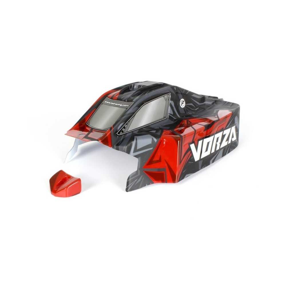 Carrocería pintada y recortada buggy 1:8 Flux roja HPI Racing HPI-160415