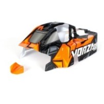 Carrocería pintada y recortada buggy 1:8 Nitro naranja HPI Racing HPI-160414