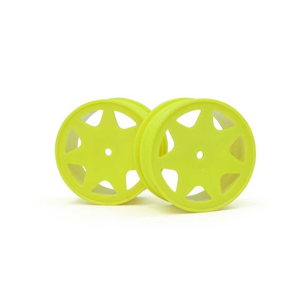 Llantas Ultra 7 amarillas 30 mm HPI Racing HPI-100620 Llantas Ultra 7 amarillas 30 mm HPI Racing HPI-100620