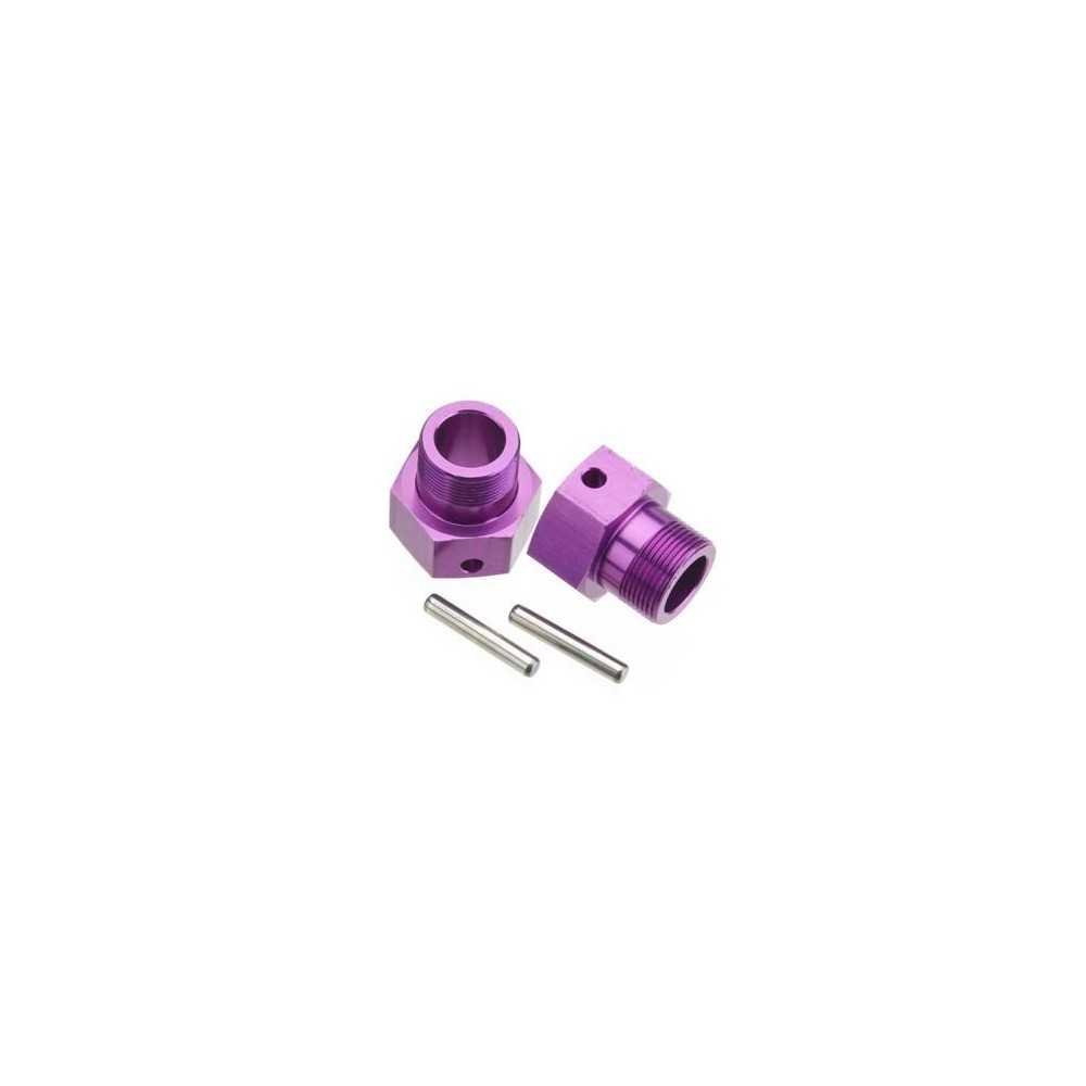 Hexágonos de rueda 24x27 mm morados HPI Racing HPI-86469 Hexágonos de rueda 24x27 mm morados HPI Racing HPI-86469