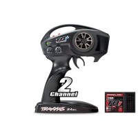 Emisora Traxxas TQi 2.4 GHz 2 Canales con Receptor TSM TRX6509A