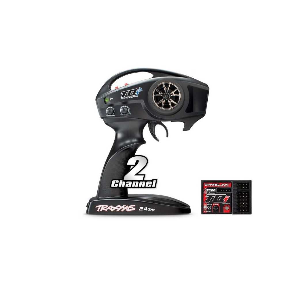 Emisora TQi 2.4 GHz 2 canales con receptor TSM Traxxas TRX6509A Emisora TQi 2.4 GHz 2 canales con receptor TSM Traxxas TRX6509A