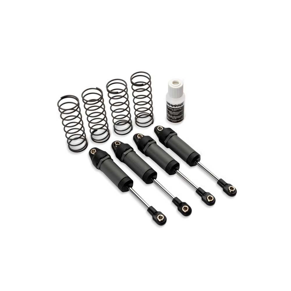 Amortiguadores Traxxas Ultra Shocks Largos Grises con Muelles (4) TRX3760-GRAY Amortiguadores Traxxas Ultra Shocks Largos Grises con Muelles (4) TRX3760-GRAY