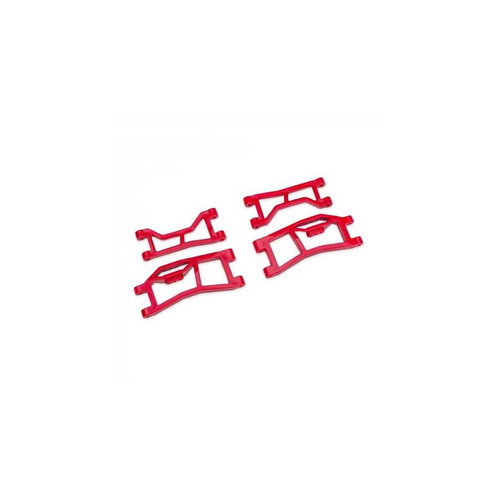 Brazos de Suspensión Traseros Traxxas WideMaxx HD Rojos TRX10727-RED