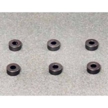 AUTOMODEL Arandelas anodizadas amr 3x7x3mm (6) gun metal AMR-W0143GM