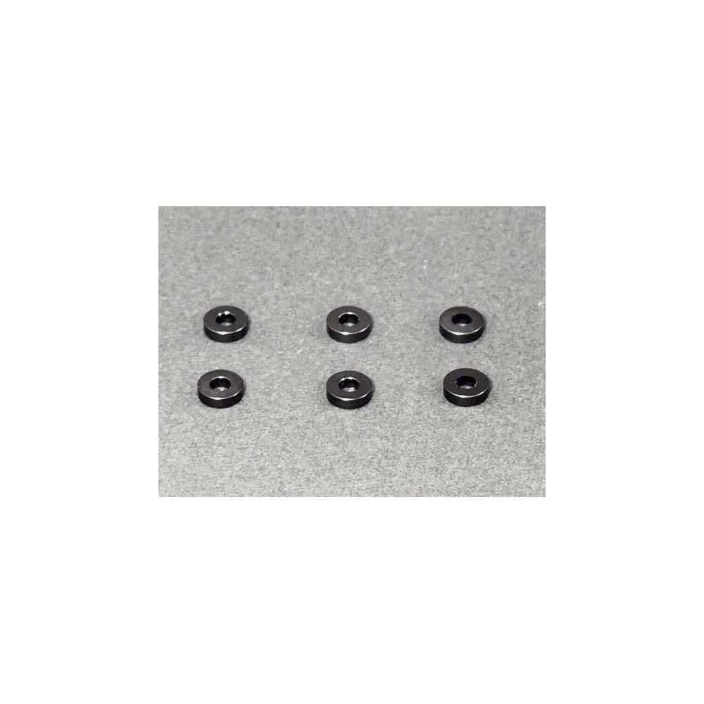 AUTOMODEL Arandelas anodizadas amr 3x7x2mm (6) gun metal AMR-W0144GM AUTOMODEL Arandelas anodizadas amr 3x7x2mm (6) gun metal AMR-W0144GM