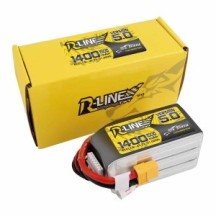 GENS ACE Tattu-r 5.0 LIPO 6s 1400mah-150c (xt60) 78x38x40mm 223g GE1TA-1400-6X6ST