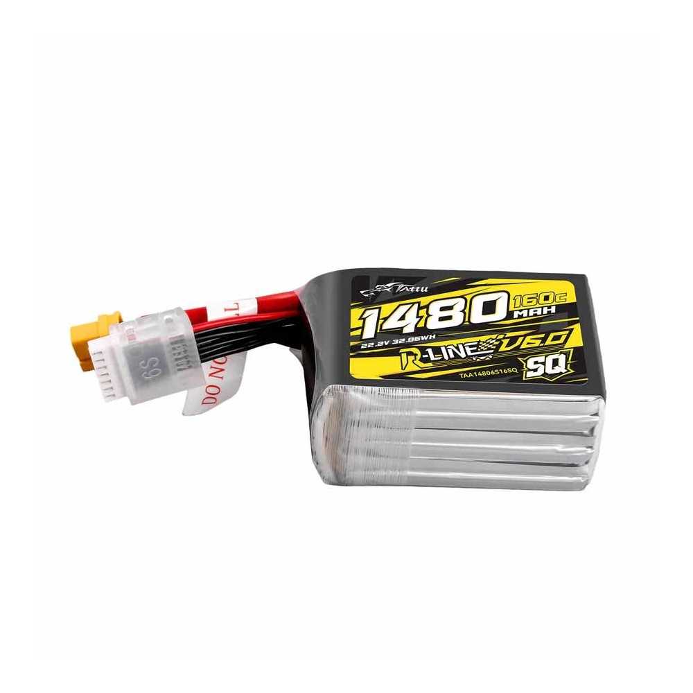 GENS ACE Tattu-r v6 LIPO 6s 1480mah-160c (xt60) 77.3x37.6x36.6mm 220g GE1TA-1480-6X6ST GENS ACE Tattu-r v6 LIPO 6s 1480mah-160c (xt60) 77.3x37.6x36.6mm 220g GE1TA-1480-6X6ST