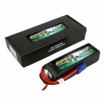 GENS ACE Bashing LIPO 4s 14.8v-5000-60c 136x42x34mm 440g soft g-tech GE3-5000-4C5GT