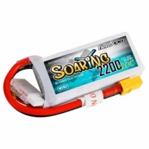 GENS ACE Mini LIPO 3s 11.1v-2200-20c 77x34x26mm 144g (xt60) GEA22003S20X6