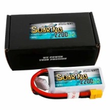 GENS ACE Mini LIPO 3s 11.1v-2200-20c 77x34x26mm 144g (xt60) GEA22003S20X6