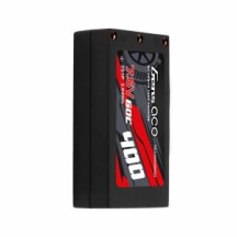 GENS ACE Mini 1:28 LIPO 2s HV 2.0 7.6v-400-60c(jst) 44x23x12mm 19g GEA4002S60D2
