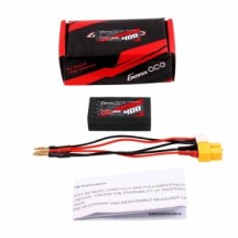 GENS ACE Mini 1:28 LIPO 2s HV 2.0 7.6v-400-60c(jst) 44x23x12mm 19g GEA4002S60D2