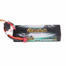 GENS ACE Bashing LIPO 2s 7.4v-5000-60c (deans) 136x48x25mm 250g g-tech GEA502S60DGT