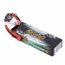 GENS ACE Bashing LIPO 2s 7.4v-5000-60c (deans) 136x48x25mm 250g g-tech GEA502S60DGT