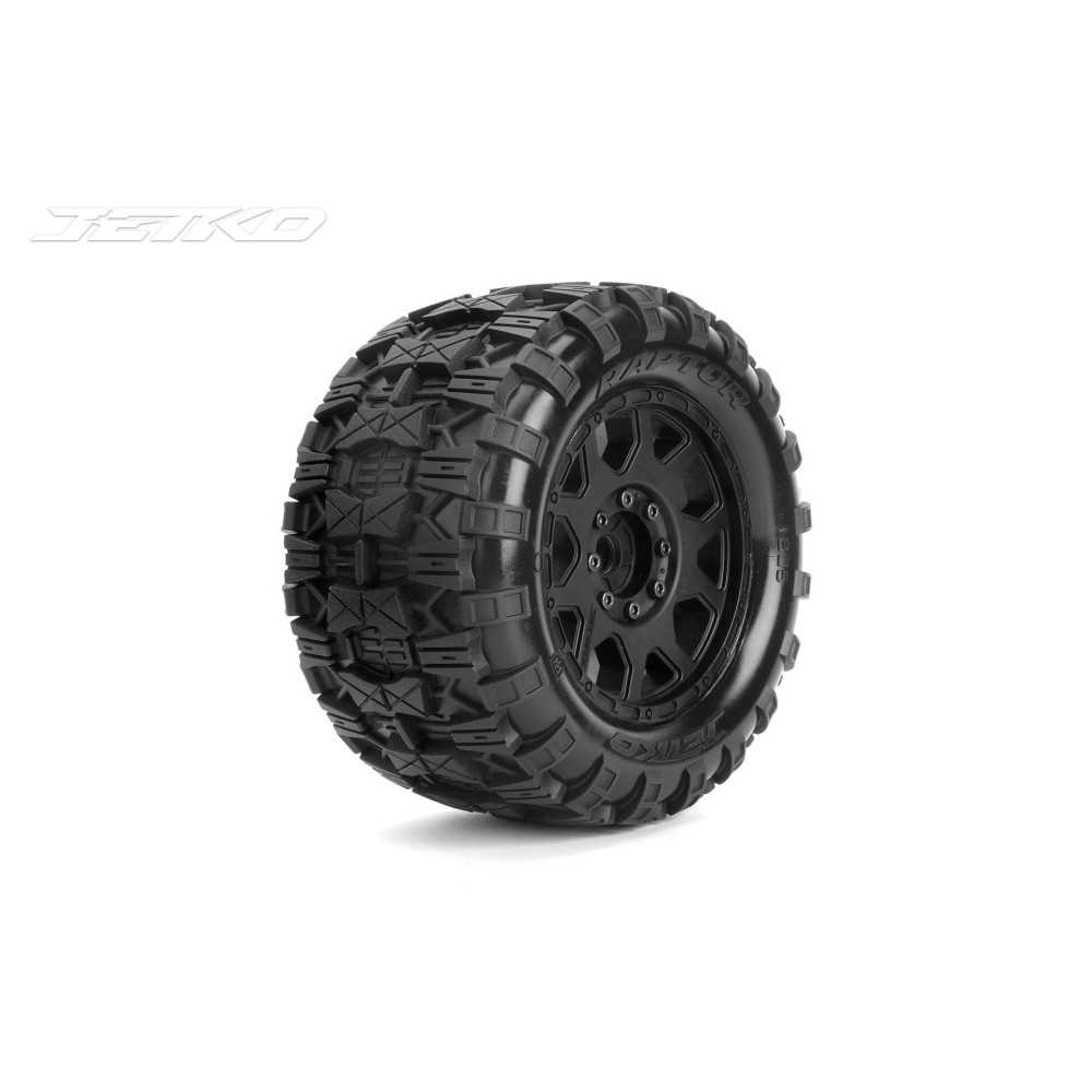 JETKO Ex tyre mt raptor belted 3.8" 17mm-maxx-12mm black wheel JK1805CB